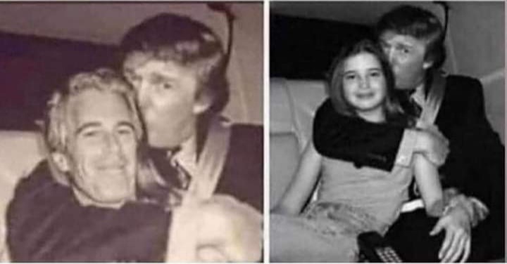 Sam230560's tweet photo. FACEBOOK Is Really On 🤮

The Fake Pic On The Lef Is Being Allowed To Circulated Unchecked &amp; Unblocked 😡

The Real Pic Is Trump And His Daughter Ivanka ❤

Someone Tell Me The 'MSM' Is Not Illegally Controlled &amp; With No Hidden Agenda 🔥 https://t.co/5WEVMSD9KU