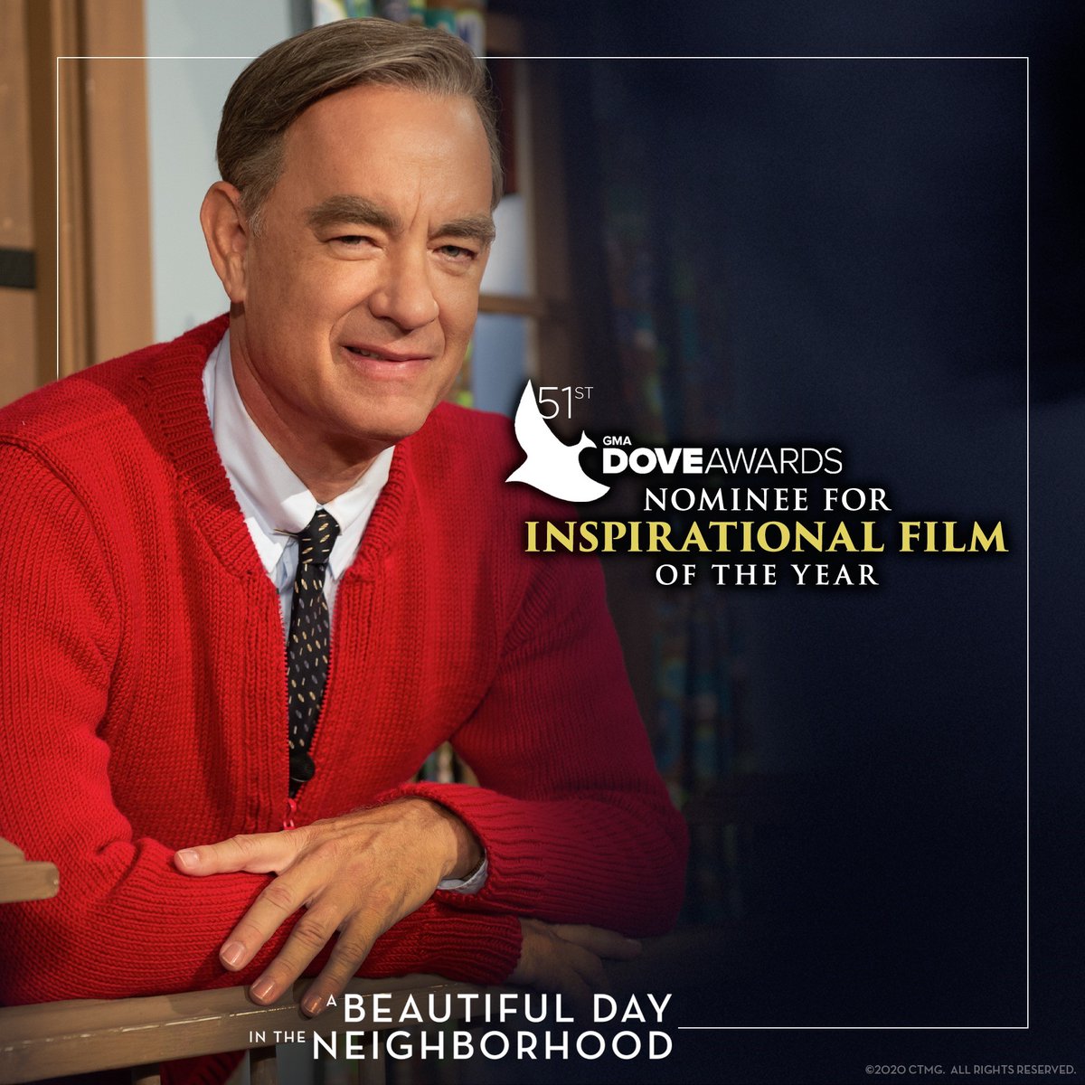 Congratulations to #ABeautifulDayMovie on its nomination for Inspirational Film of the Year! Tune-in to the 51st Annual GMA Dove Awards airing Friday, 10/30 at 7pm on TBN!

Bring home the movie today: affirmfilms.com/movie/a-beauti…