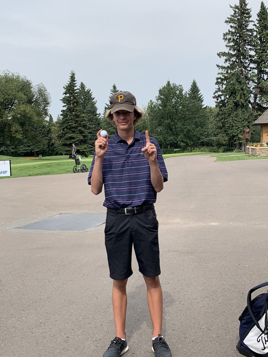 First day of the <a href="/rdgcc1922/">Red Deer Golf & Country Club</a> Junior Club Championship in the books. Scores to come shortly. Big shoutout to Tyler Hanson for making his first ever Hole in One today on 17! ⛳️