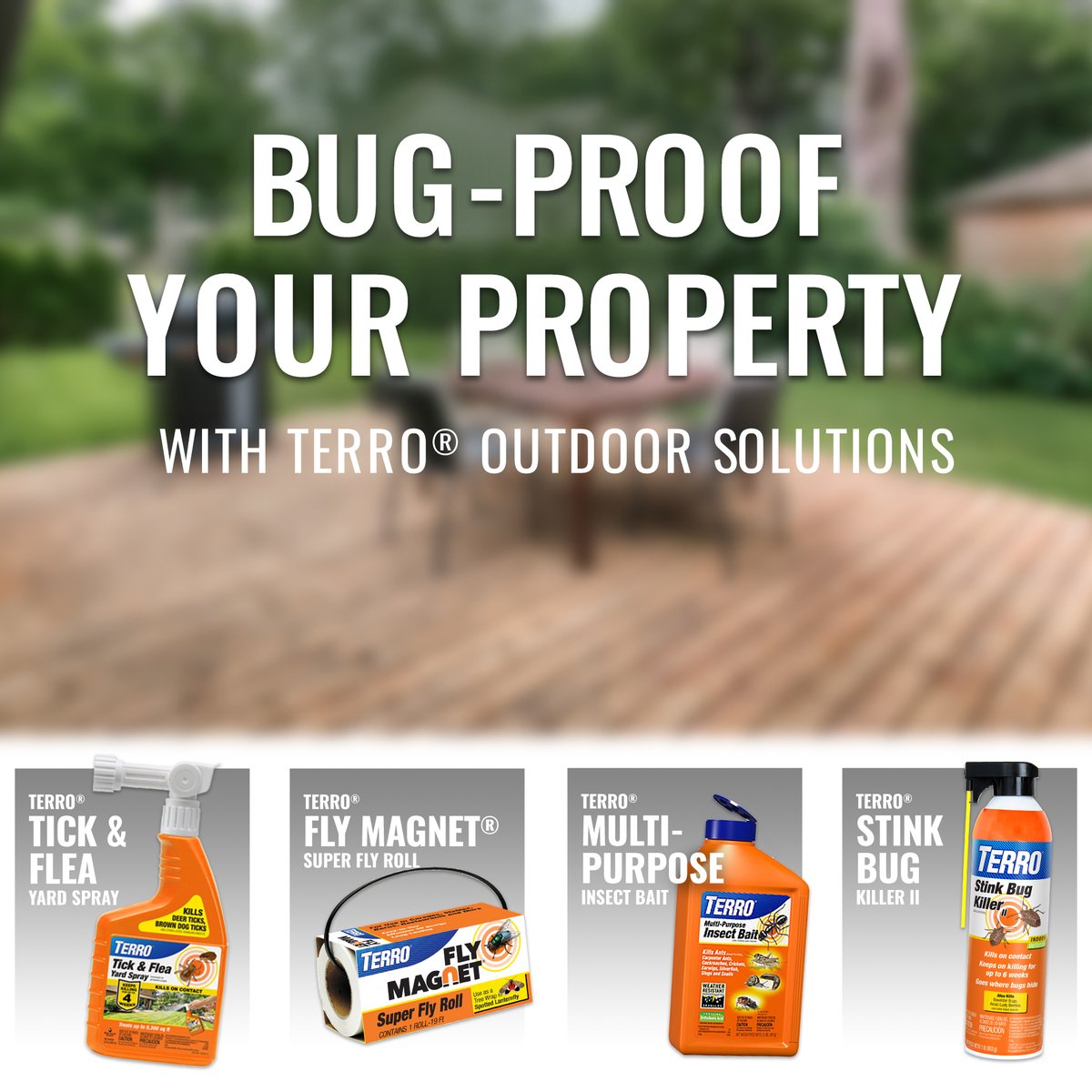 Mount a defense against outdoor pests with TERRO! Shop now: bit.ly/3l5CIrp