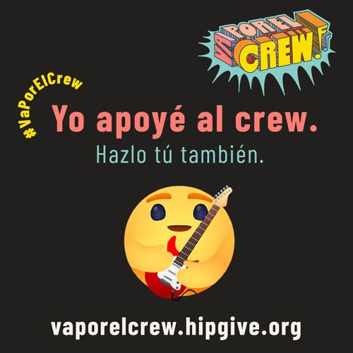 ocesa_total's tweet photo. La fuente de trabajo de miles de personas se ha visto afectada con la pandemia. Tu puedes ayudar a todos los que hacen el show posible. #VaPorElCrew

Más info https://t.co/lGzmuEqMhr https://t.co/ueVTX6FFbG