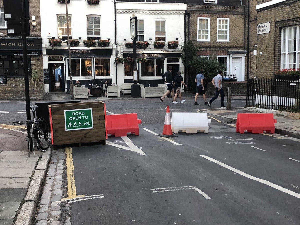 Motorists trying to find another way through will be sorely disappointed. Head along King George Street to Royal Place and another road closure has been implemented.