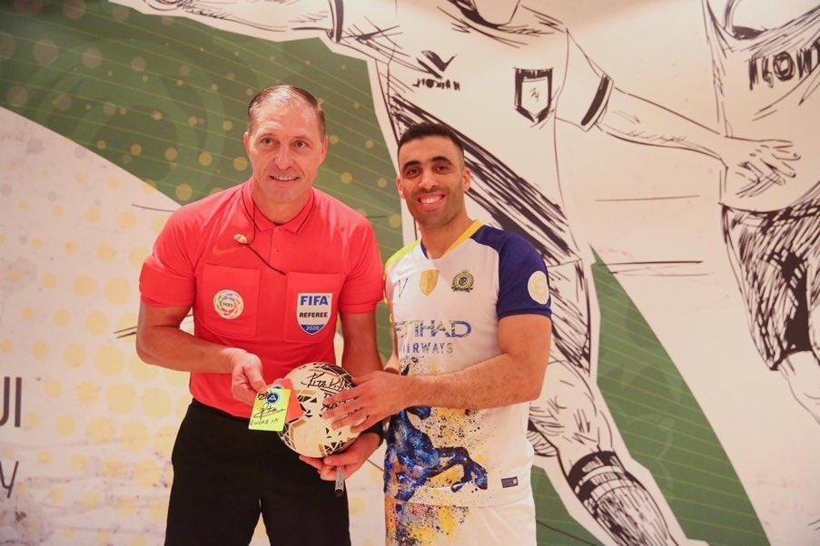 جعلها دوم هالكورة لك يا جلااااااد💛💙
<a href="/Hamedallah_9/">abderrazak Hamdallah</a> 
#النصر