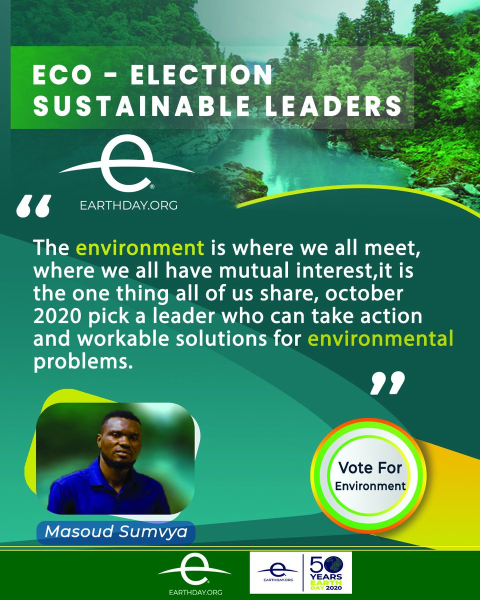 Vote for environment