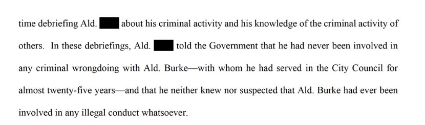 Some background into the investigation of a Chicago alderman, whose name is redacted here but has been revealed to be former Ald. Danny Solis.