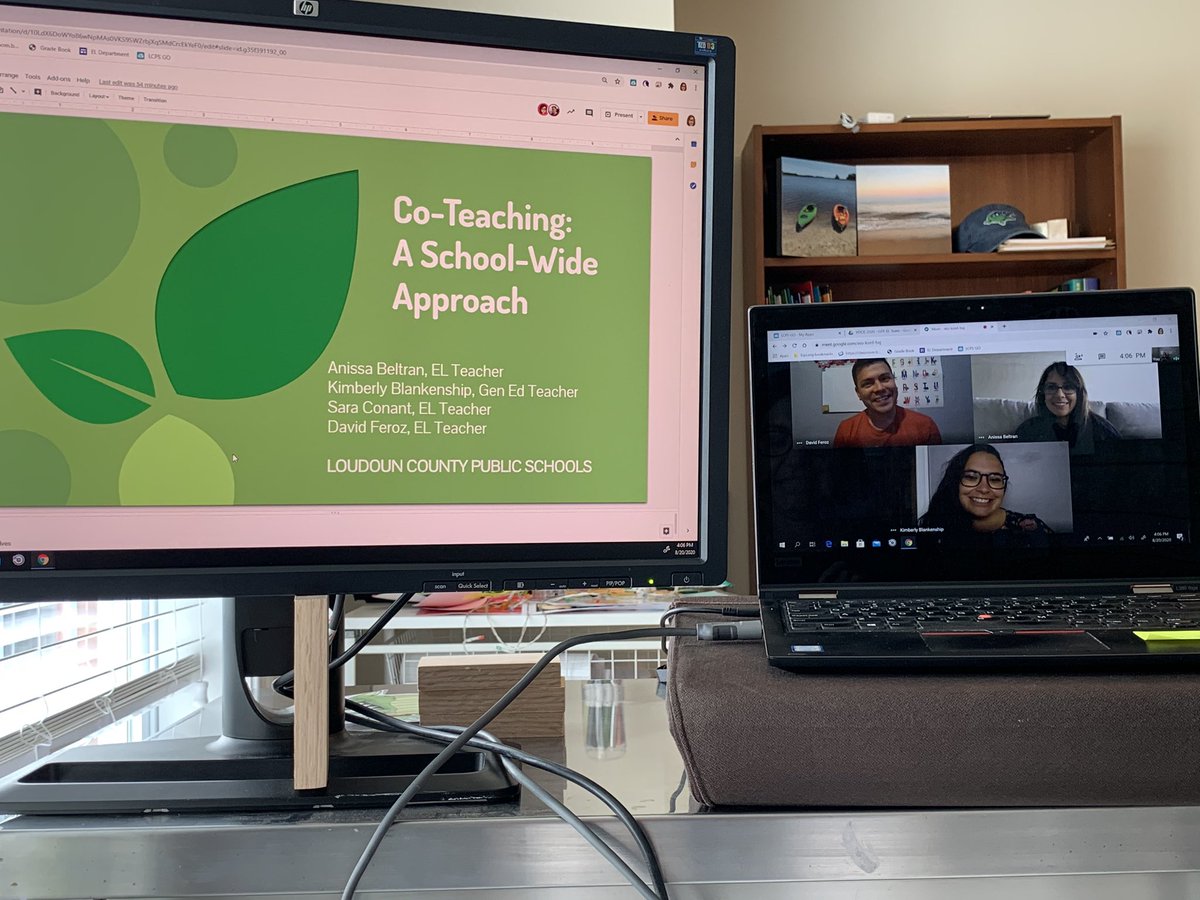 Interested in learning how to grow your co-teaching practice - even in distance learning?  Register for our presentation “Co-Teaching: A School-wide Approach” happening this Monday through the VDOE! #GoGPGators bit.ly/3aKo6J9