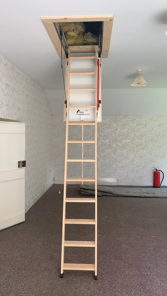 KevinMccrystal's tweet photo. Recent loft ladders installed pm us for quotes https://t.co/gwZiwDyCyQ