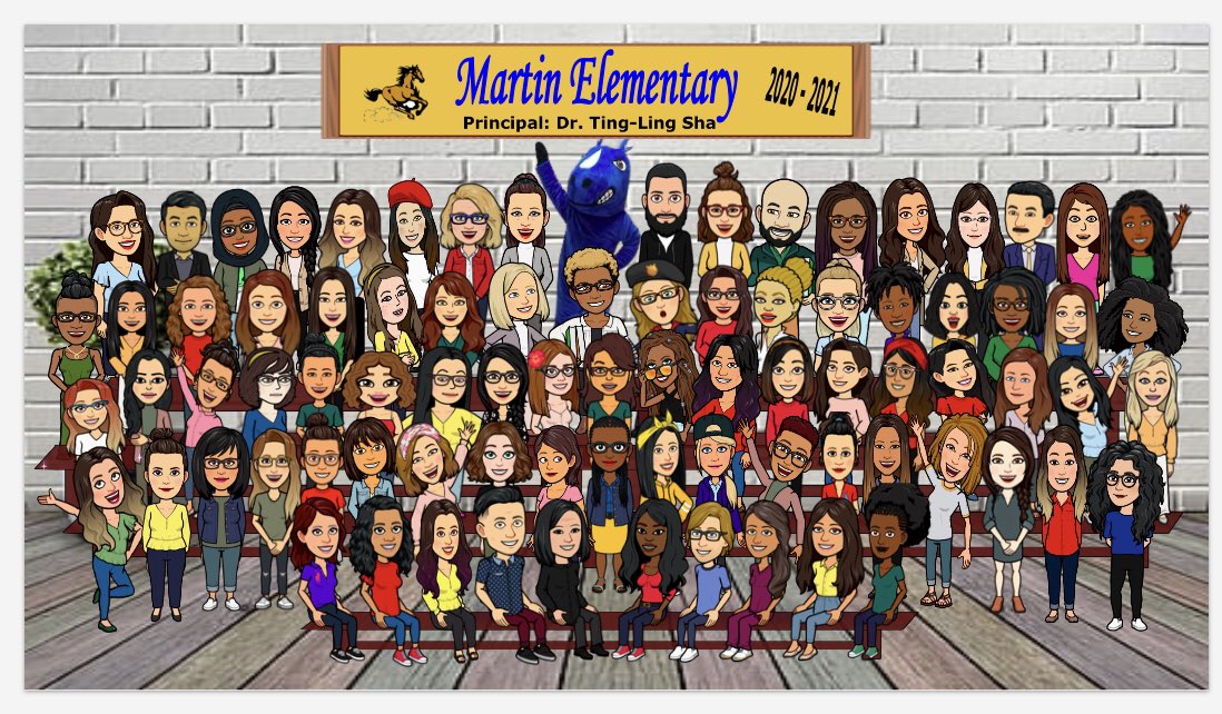 DrTLSha's tweet image. I am so grateful for my Mighty Mustangs!!! They are flexible, strong, caring, &amp;amp; hard-working! ❤️🐴 @Martin_Mustangs A super special thanks to @martintechlab for making me a beautiful staff picture (of those who submitted) since I couldn’t have one on 1st day back! 🥰 @AliefISD