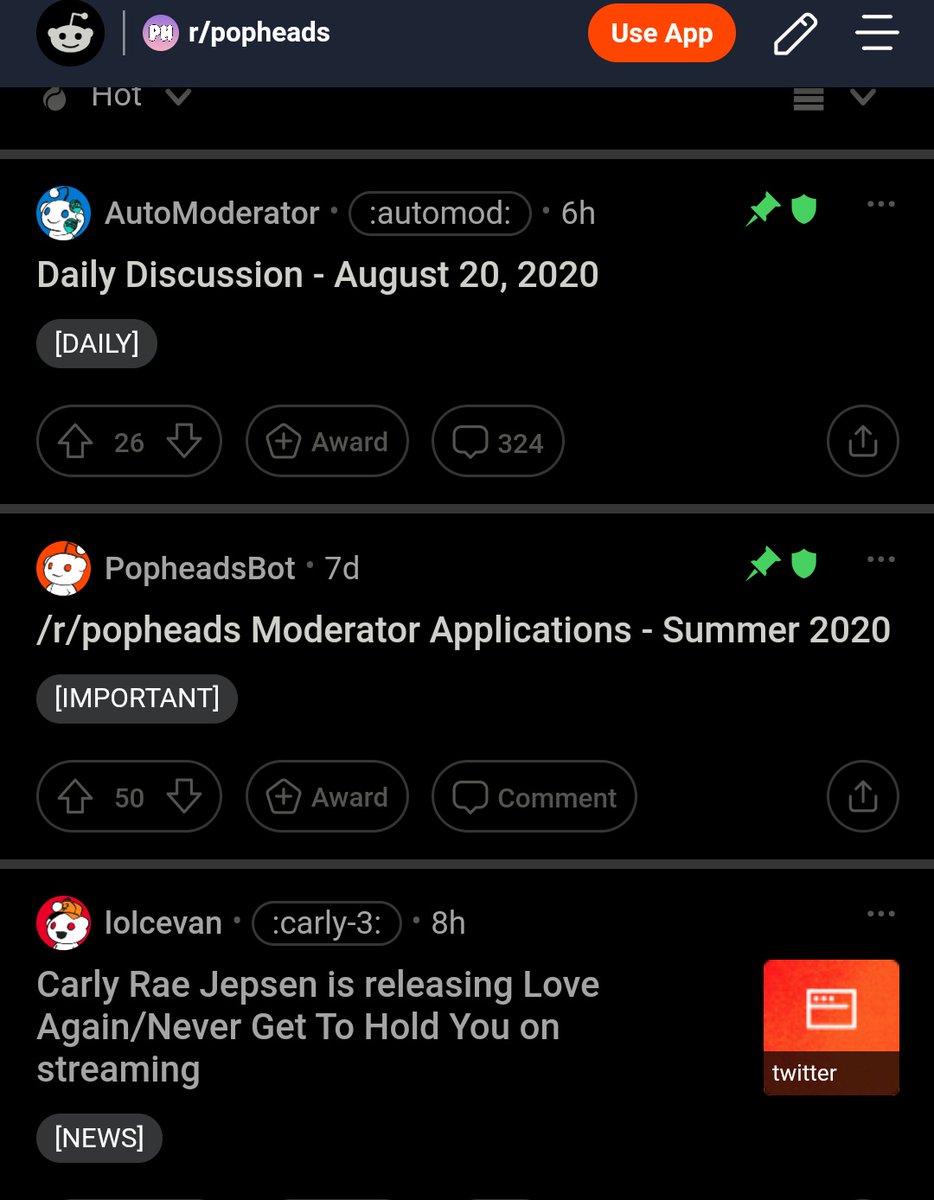 PumpkinSpiceCup's tweet photo. Carly Rae Jepsen is the top trending topic on @popheads yet again!!!
#FiveYearsOfEmotion https://t.co/gObGB1dOVQ