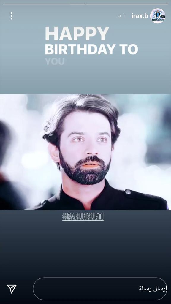  happy birthday day barun sobti and ilove you so much 