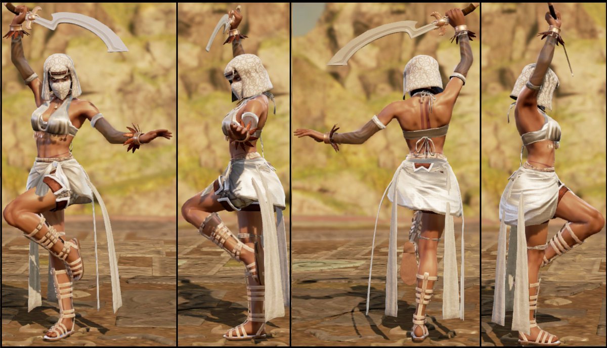Flo_117_'s tweet photo. 🗡️🛕Agi Zôodôta; Queen's Life Guard, Chief Warden of the inner Palace Wall, Weapon Instructor🛕🗡️
#SCVI #SOULCALIBURVI #ソウルキャリバー6 #ソウルキャリバーVI #H2Flow #Xianghua #SCWB2020 #SCVI_XIAN #CaS #CreateASoul #costume #creation #OC #nubian #fantasy https://t.co/0wE6QEDh00
