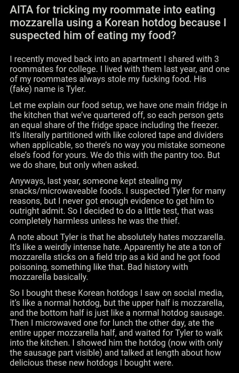 Am I the Asshole? tweet media