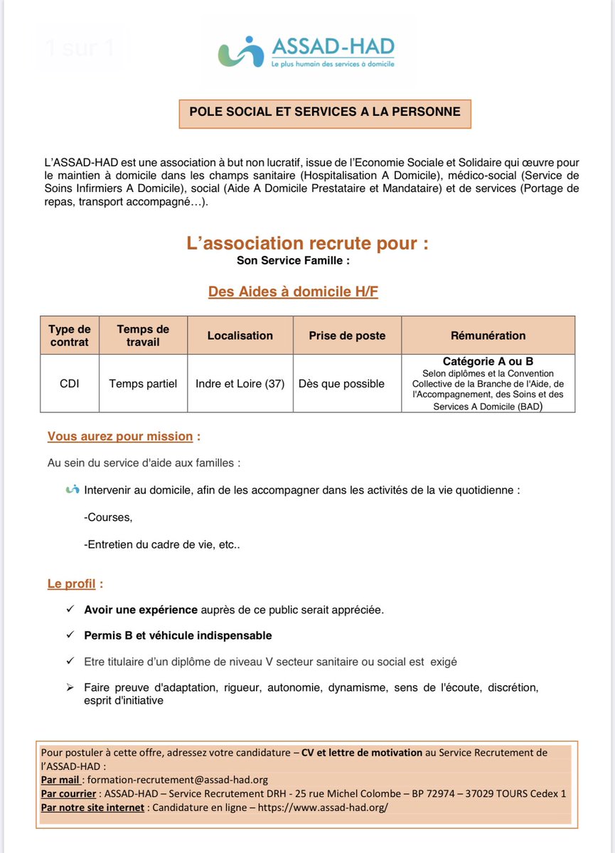 Tony-Marc Camus على تويتر: "L ASSAD-HAD recrute également : - des Tony-Marc Camus على تويتر: "L ASSAD-HAD recrute également : - des