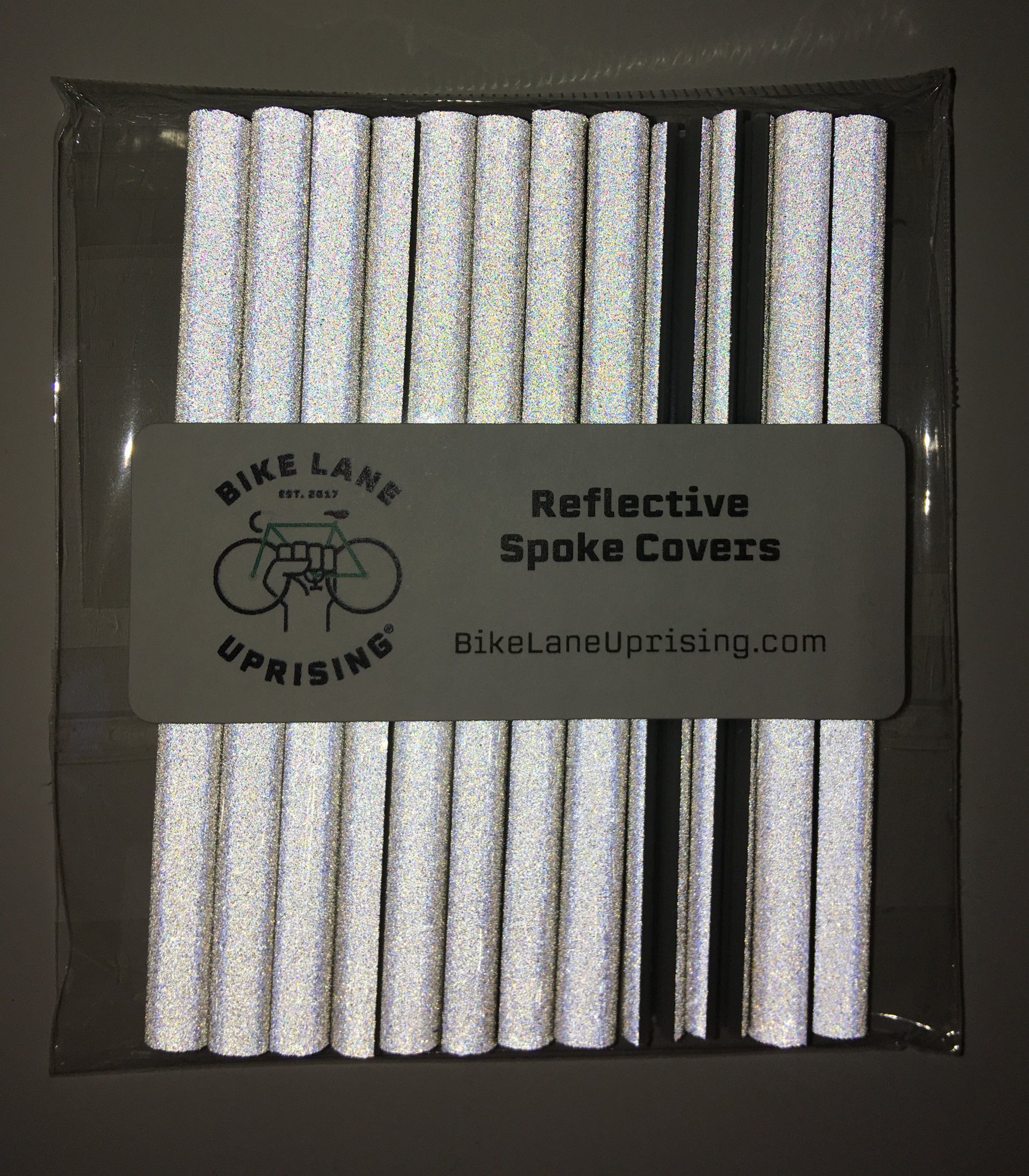 reflective spoke covers