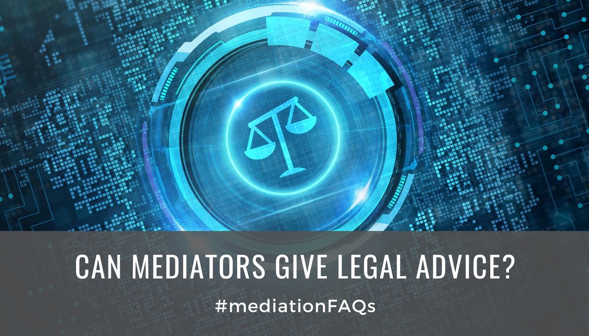 wmsmediation's tweet photo. #mediationFAQs:
Can mediators give legal advice?
Whether or not a mediator is also a lawyer, they cannot offer legal advice or represent either party involved in a dispute, as they have to remain impartial. You need to make your own arrangements if you require legal advice. https://t.co/dI3ONzrPog