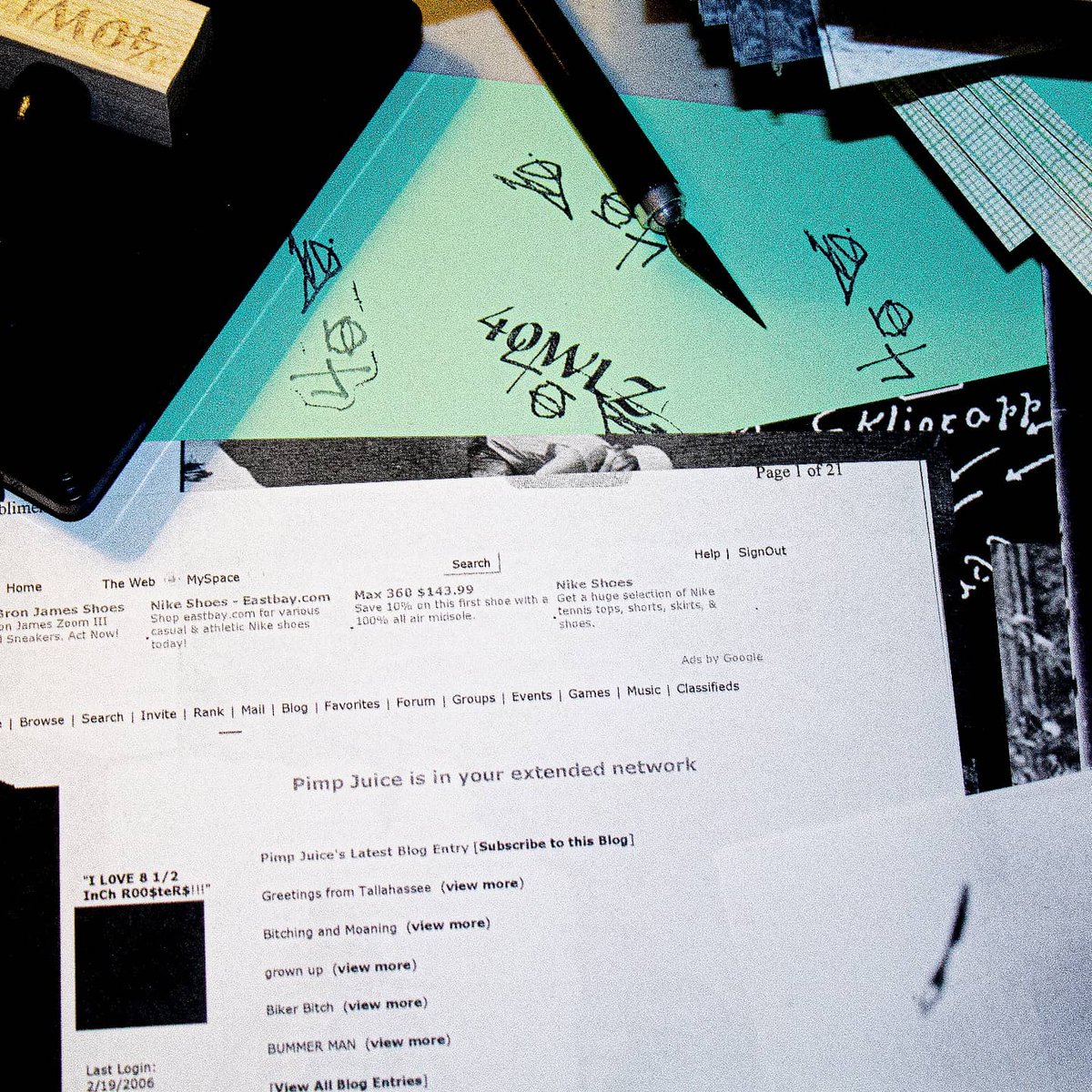 con_tain's tweet image. 🎼3rd release 40wlz "40wlz" out now 

6 track CD
16 page dossier
Hand stamped manila envelope

40wlz is Perfect Sage + Orphic Doctor
Produced by Jamma Dee

~CON-003~
 
contain1.bandcamp.com/album/40wlz