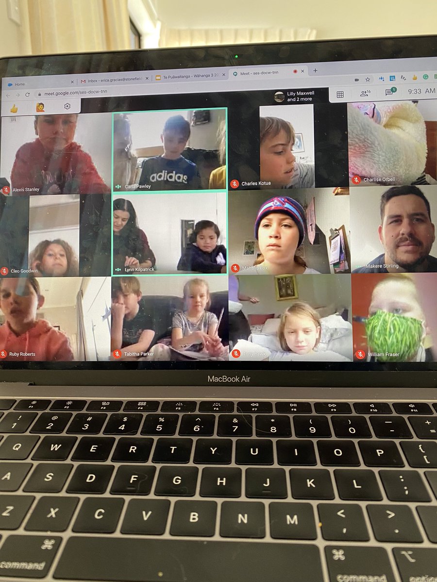 What a fantastic turnout on our virtual hangout with our tēina Te Puāwaitanga tamariki #engagement <a href="/StonefieldsSch/">Stonefields School</a> More than 70% this time!!