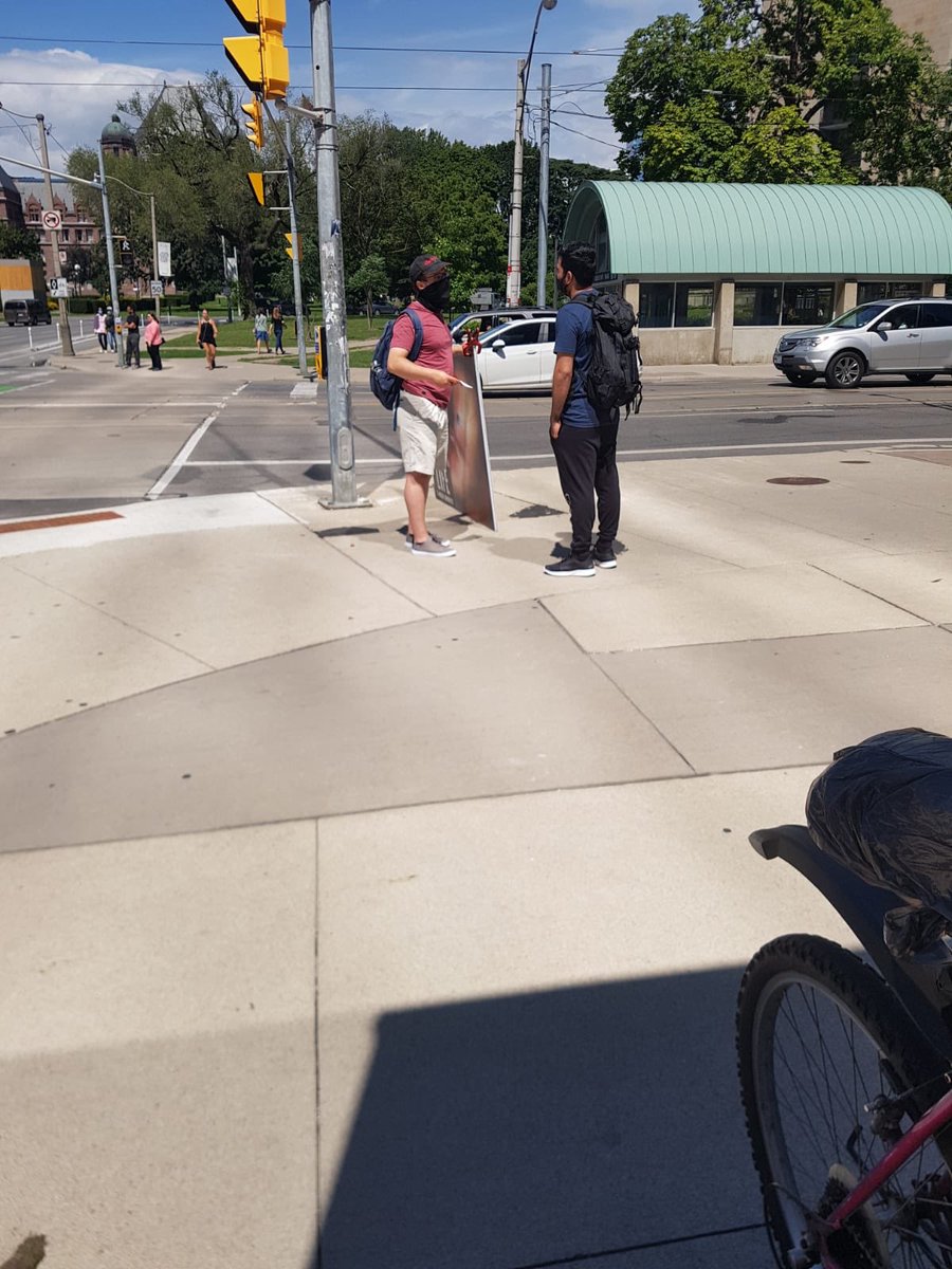 endthekillingTO's tweet photo. Hearts and minds changed today at #QueensPark in #Toronto. One woman believed abortion was a woman’s right. She looked at the image of an abortion victim &amp; after a short conversation, agreed that #HumanRights are more important. https://t.co/dGYQmQ2kiy