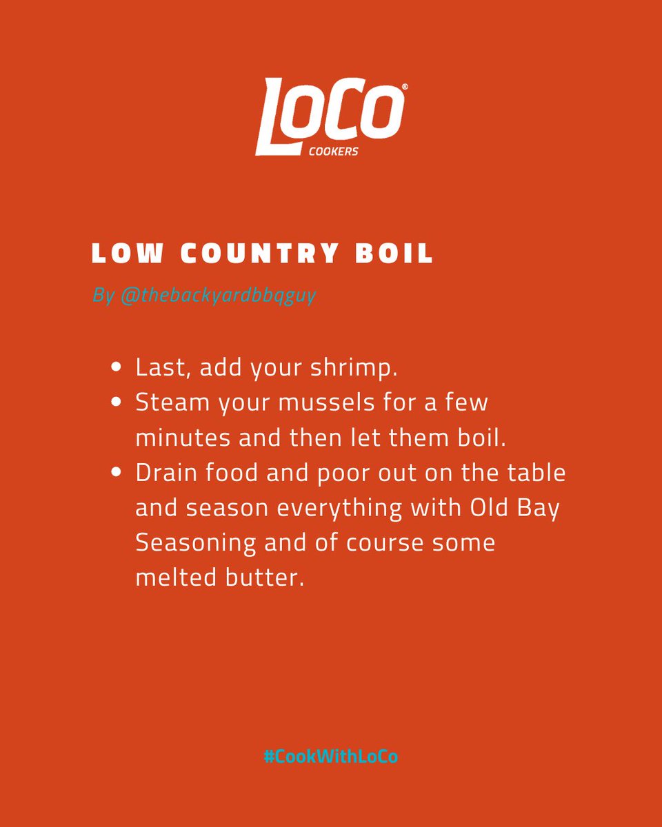 Our friend @thebackyardbbqguy cooked up a mean shrimp and mussel boil! And he used an interesting ingredient, too! Check out the recipe so you can try this at home! #CookWithLoCo