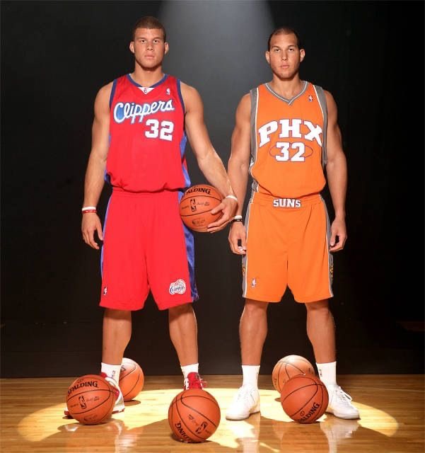 Blake Griffin and Taylor Griffin