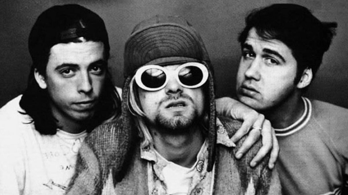 2. Nirvana Even apart the debt they owe to the Ramones, Nirvana was influenced by the Beatles. Both Kurt Cobain and Dave Grohl were huge Beatles fans. Dave Grohl learned guitar using a Beatles chord book.