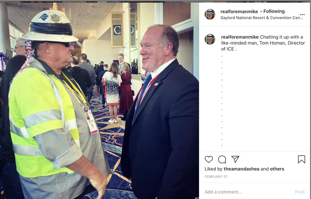 His name is Mike Furey. And he seems to know all the right Border and ICE folks along with DHS and politicians. Evidently, this little portion of the border wall was a great PR event for many.3/
