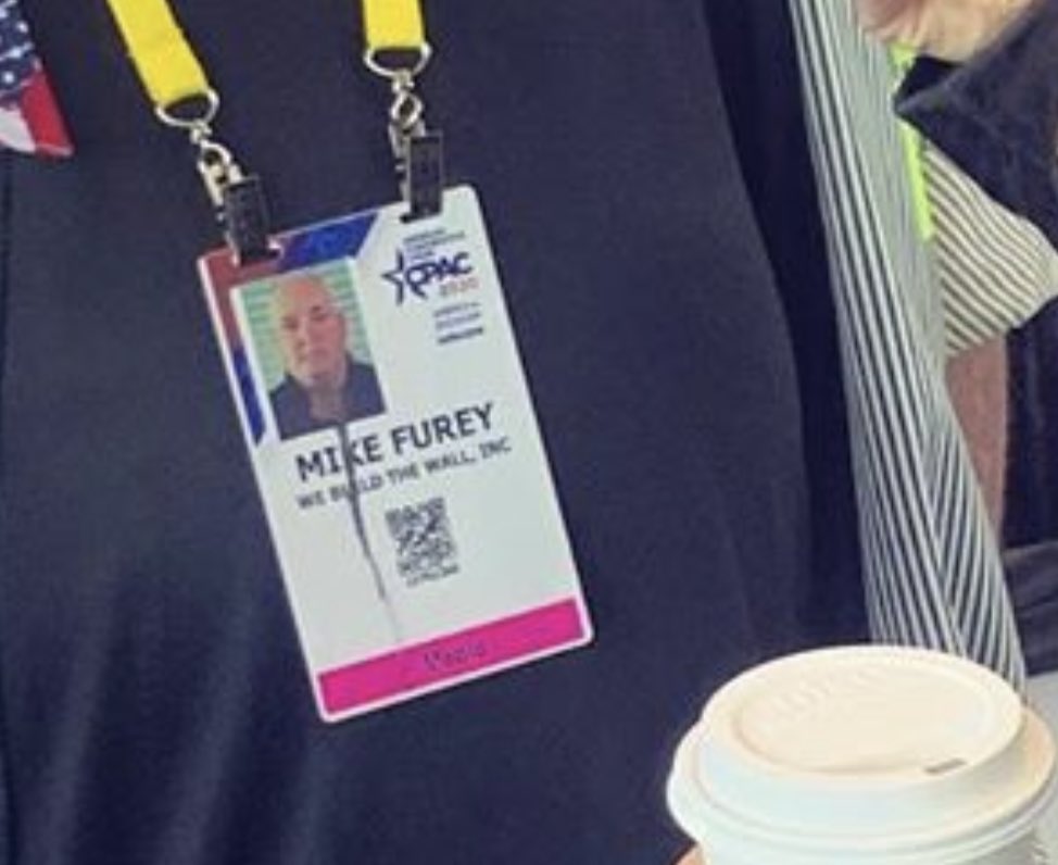 His name is Mike Furey. And he seems to know all the right Border and ICE folks along with DHS and politicians. Evidently, this little portion of the border wall was a great PR event for many.3/