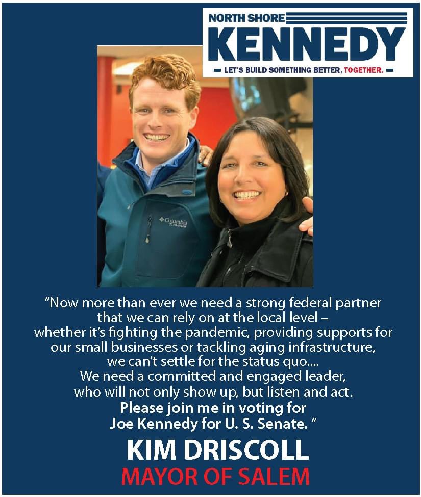 KimDriscollMA's tweet image. #ImWithJoe