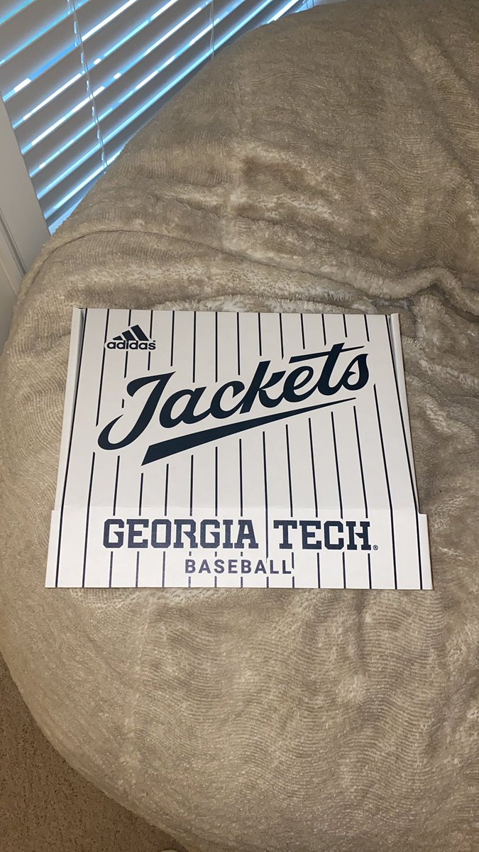 Mattskole16's tweet image. Huge shoutout to @GTBaseball for the care package! #TogetherWeSwarm