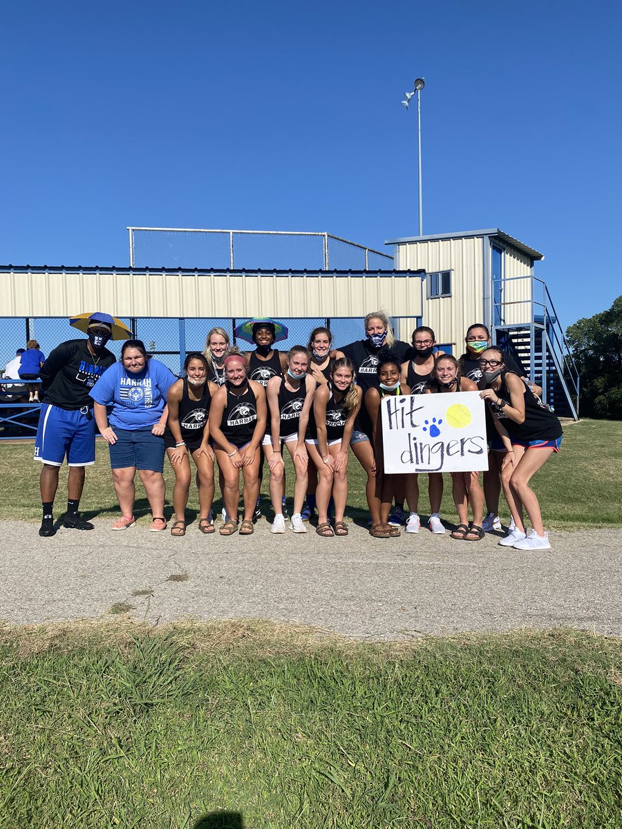 Softball home opener!!!!!!! 🏀💙🥎