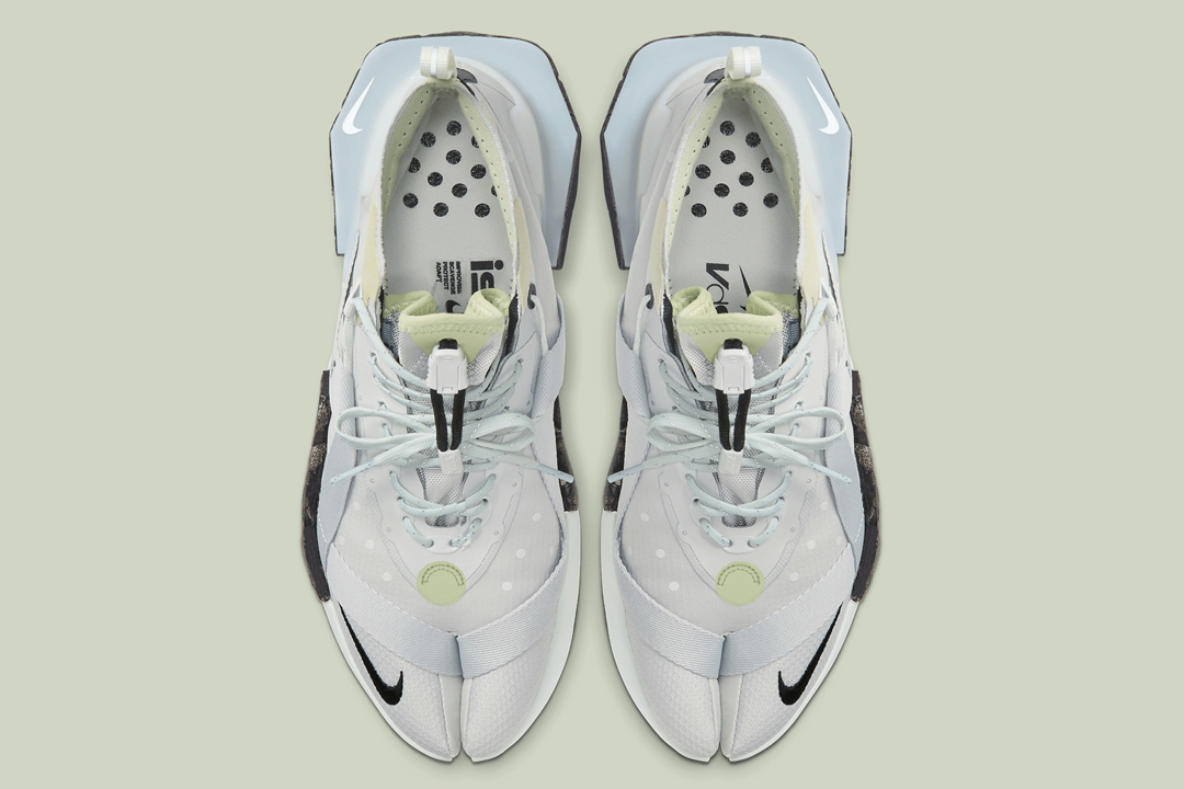 nike ispa drifter split on feet