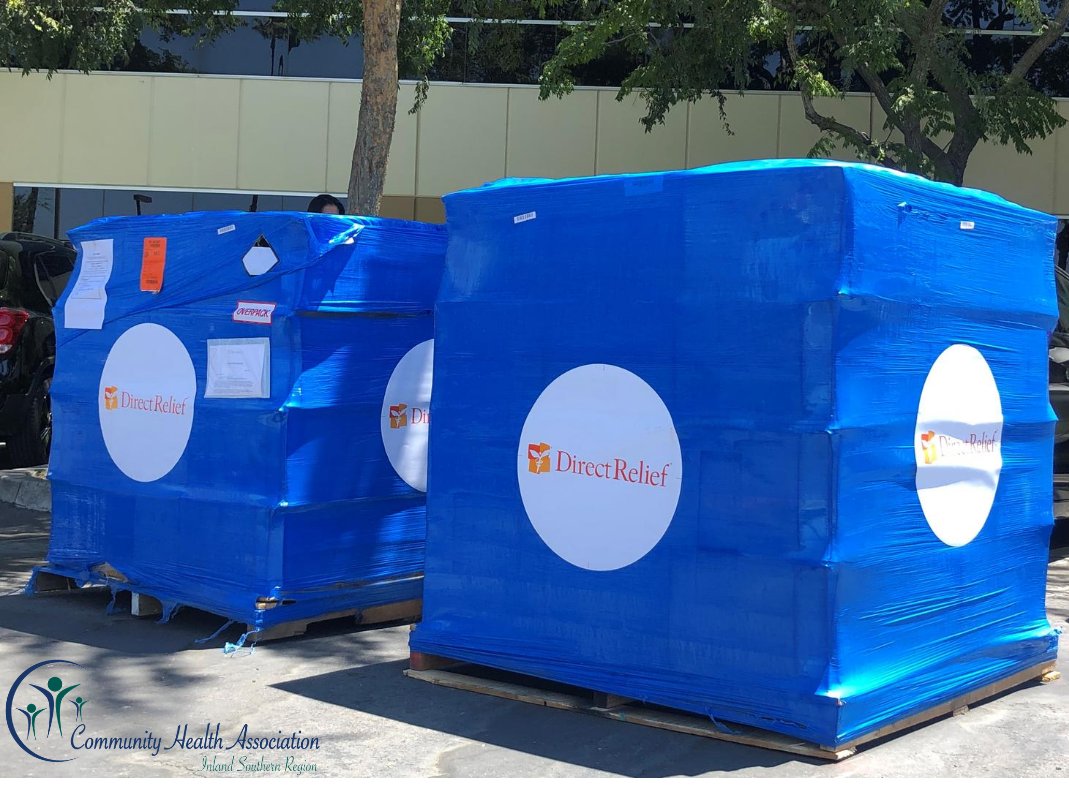 WeAreCHAISR's tweet photo. A special thank you to @DirectRelief for their kind donation of PAPR Systems for our member community health centers!
#SafetyNetStrong #WeAreInThisTogether https://t.co/vXKqmrWGL2
