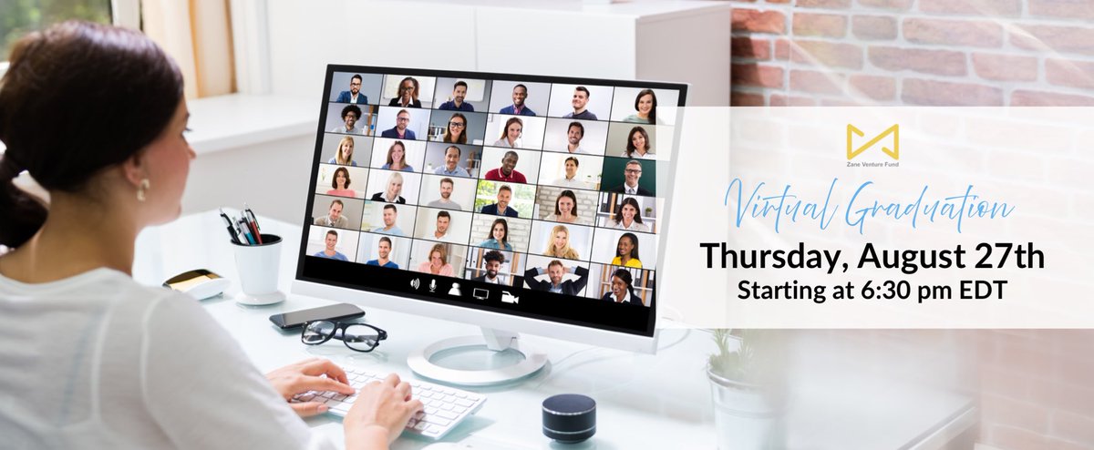 zaneventurefund's tweet photo. Join us LIVE on Thurs 8/27 to celebrate our inaugural Pre-Capital Program cohort’s graduation! We’ll kick things off at 6:30pm EDT. Register now at https://t.co/jIXV4YKvLp. Guest speakers include @bfeld, @sevetriwilson, @KatColeATL, &amp; @kevinlclayton. #VCTwitter #VC #tech #startup https://t.co/iiQuQz3iuG