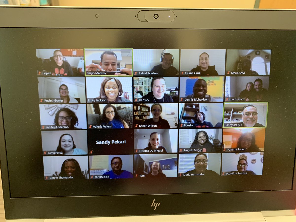SerjioMedina's tweet photo. Kicking off our first staff meeting of the 2020-2021 school year! Blessed to serve alongside these passionate educators! @CarrollES_AISD #WEARECARROLL #KidsDeserveIt #Aldineanywhere https://t.co/KssQ83hZ3J