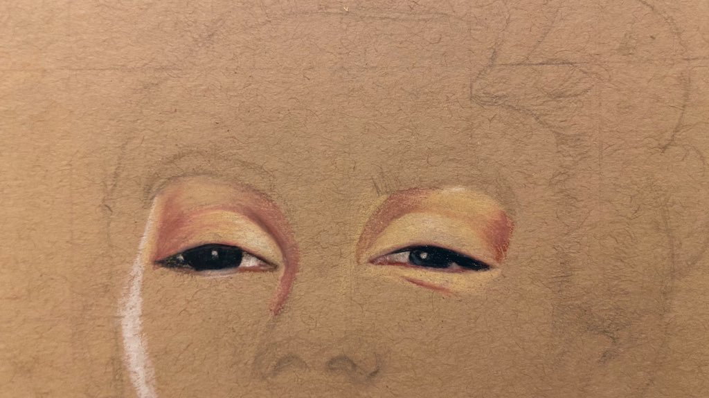 lumiiartistique's tweet image. I haven’t done a colored pencil drawing in a while ✨ here’s a Wip 🥰