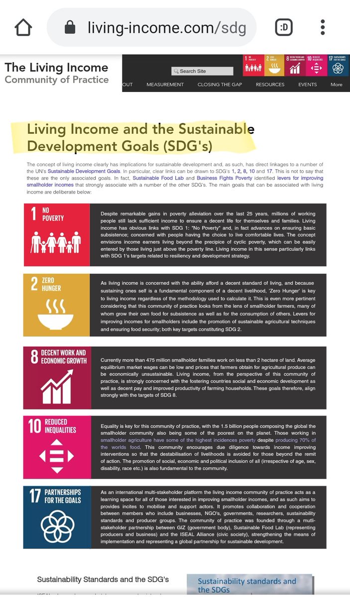5) This page explains how a "living income" applies to several of the SDG's. The same can be said for disarmament/gun control, digital ID, and vaccines, and more.
