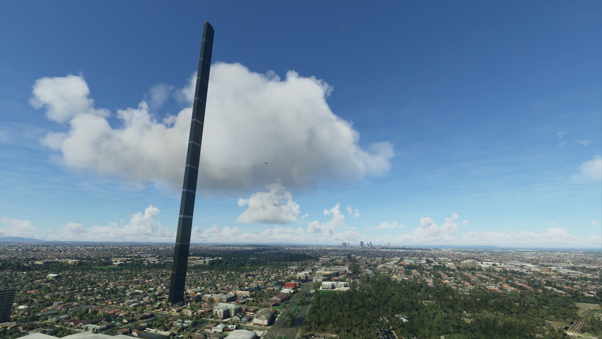 Microsoft Flight Simulator's mysterious Melbourne 212-storey skyscraper: is  it a tower, is it a pole, is it a typo?, Games