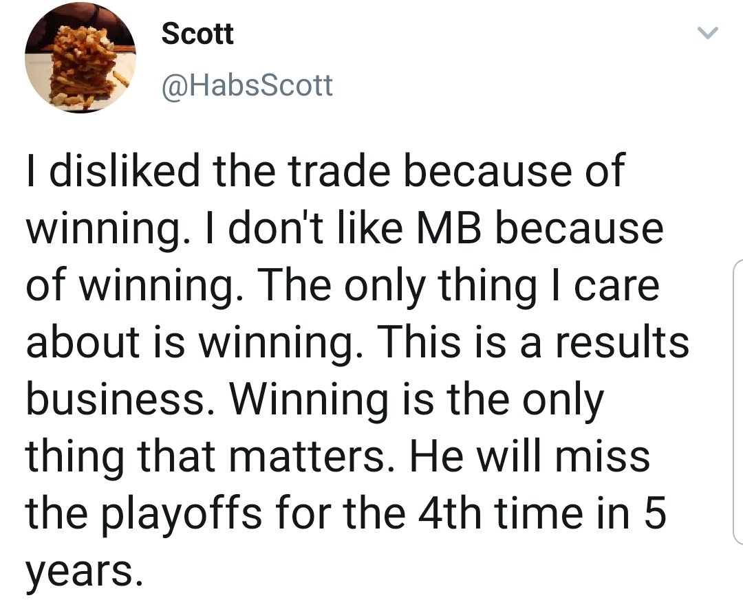 HughesMiniMe's tweet photo. Remember when #Canadiens #subbanistas said they hated me because we missed the playoffs? Now they hate me because we did. More proof it's just a cult of #haters that love a #capdump over a team.

@habsscott @montrealdesign #PKcult https://t.co/bva8xCcIkU
