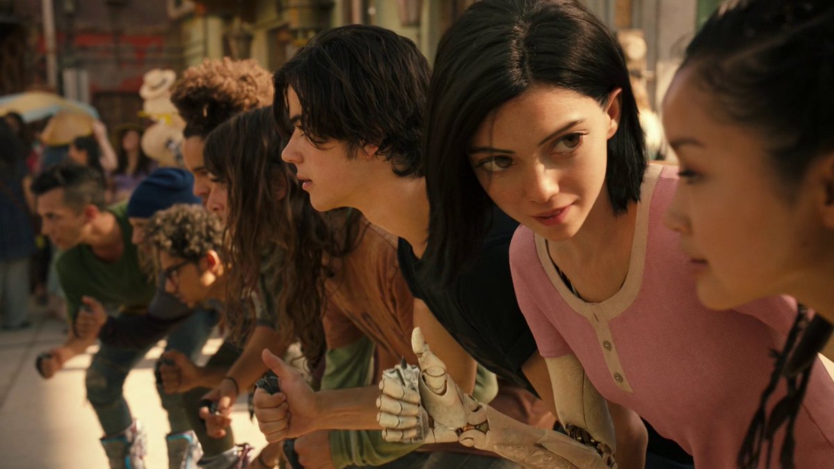 it's clever filmmaking to introduce us to the rules of motorball on a very small scale, and it's also important to Alita's arc for the exact same reason. it's when she first realizes that the things Ido forbids her from aren't unreachable, they're out there waiting for her