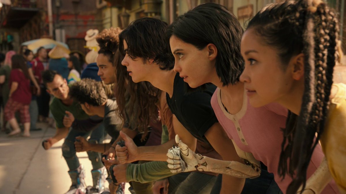it's clever filmmaking to introduce us to the rules of motorball on a very small scale, and it's also important to Alita's arc for the exact same reason. it's when she first realizes that the things Ido forbids her from aren't unreachable, they're out there waiting for her