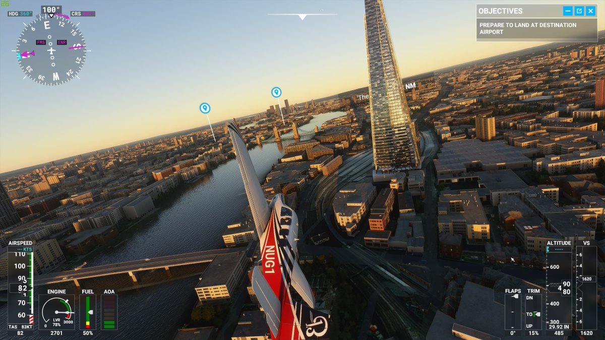 A couple of days of casual flying in the evenings with  #MicrosoftFlightSimulator and I have precisely two thoughts:1) Wow, this is incredible, what a super cool future video games have.2) lol this super cool future sure is a long way away...A (short) THREAD