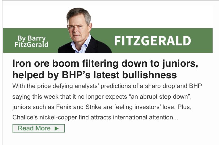 “A first hole discovery can often disappoint with further drilling. But that is not the case with #Chalice ($CHN) and its #Julimar PGE-nickel-copper-cobalt discovery, all of 70km north-east of Perth” writes Fitzy | Resources Rising Stars resourcesrisingstars.com.au/news-article/i…