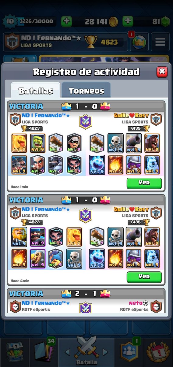 Dándole el primer set a mi equipo y eso que estaba con mi novia 😂😂