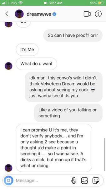 AgostoAllElite's tweet photo. Boost this sh*t everywhere. Pedophilia has no place in wrestling or anywhere. #FireDream #FireVelveteenDream https://t.co/emTBBo24OO