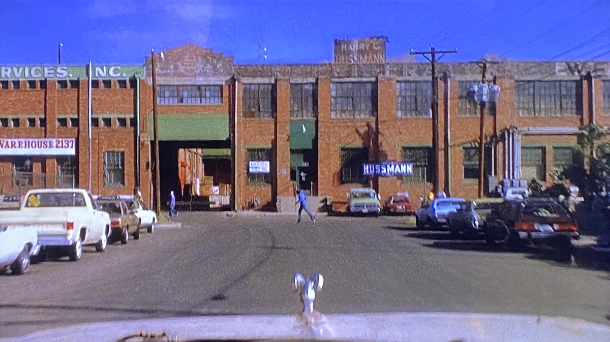 Lots of great  #ElPaso locations sprinkled throughout the movie, including some nice exteriors of what is now EPIC Railyard Event Center. If you have your wedding there, you should re-enact McQuade's grand entrance by smashing through the front gates and kicking the guests. /8/