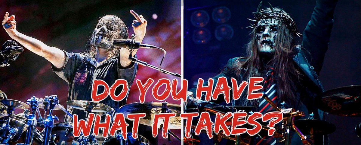 Still on the hunt my friends!!! Who has what it takes to sit up on that throne!?!

📩Message for details📩

#Slipknot #Sic #ChicagoSlipknotTribute #Drummer #Wanted #JayWeinberg #JoeyJordison #HitUsUp
