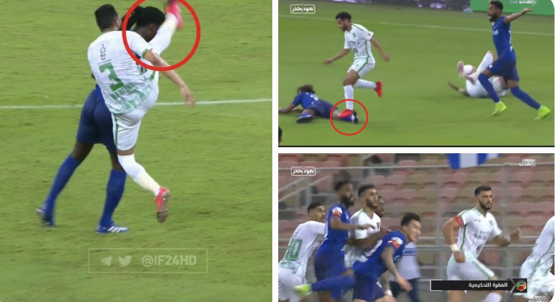 #الأهلي_الهلال
تشوف صياحهم بتويتر وانهم مظلومين تعطف عليهم وترحمهم ، بس بالواقع هذا اللي حدث!