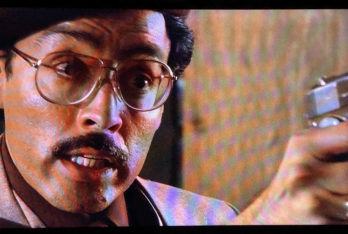 Lots of locals got some screen time on "Lone Wolf McQuade." Former EPCC theater professor Hector Serrano has a nice turn as the "Cuban." His performance was good enough to merit a close-up. No small feat for a local hire. (Bonus fact: Serrano created  @VivaElPaso in 1978.) /10/
