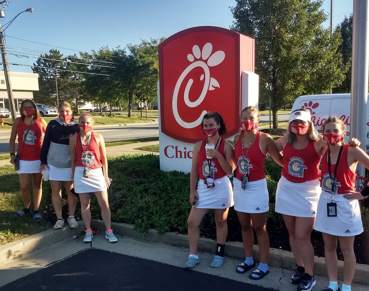 geneva_tennis's tweet photo. Chick Fil-A eased the pain after a tough loss to a strong Mentor team. #Tomorrowanotherday #GoEagles https://t.co/3bl900pjzz