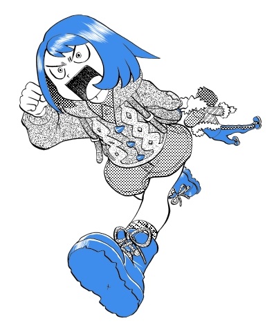 山本サトシ Satoshi Swalotのイラスト